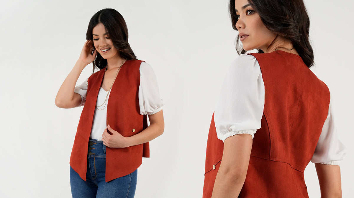 Chalequeando con estilo: Guía divertida para crear outfits con chalecos de mujer