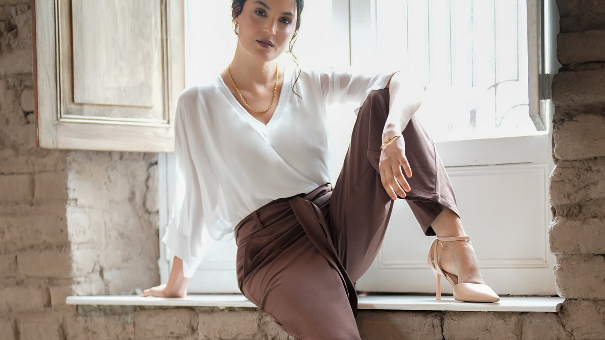 Pantalones de vestir elegantes para el trabajo y eventos formales