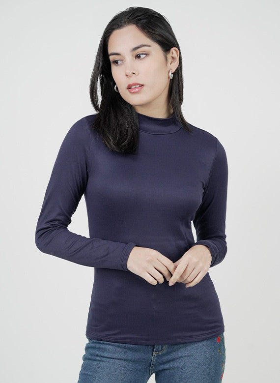 Cafarena Doble Delantero Y Espalda Piel De Durazno CAF01102PIEAZMSM
