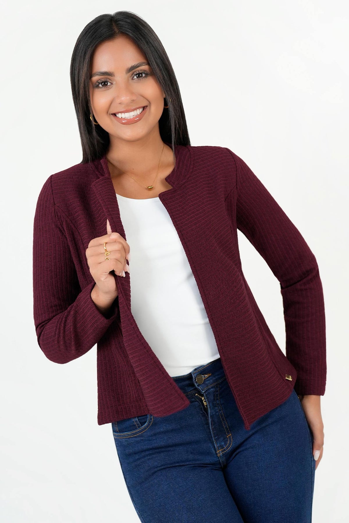 Chaqueta Corta Manga Larga Chompero CHQ09001CHPGUISM