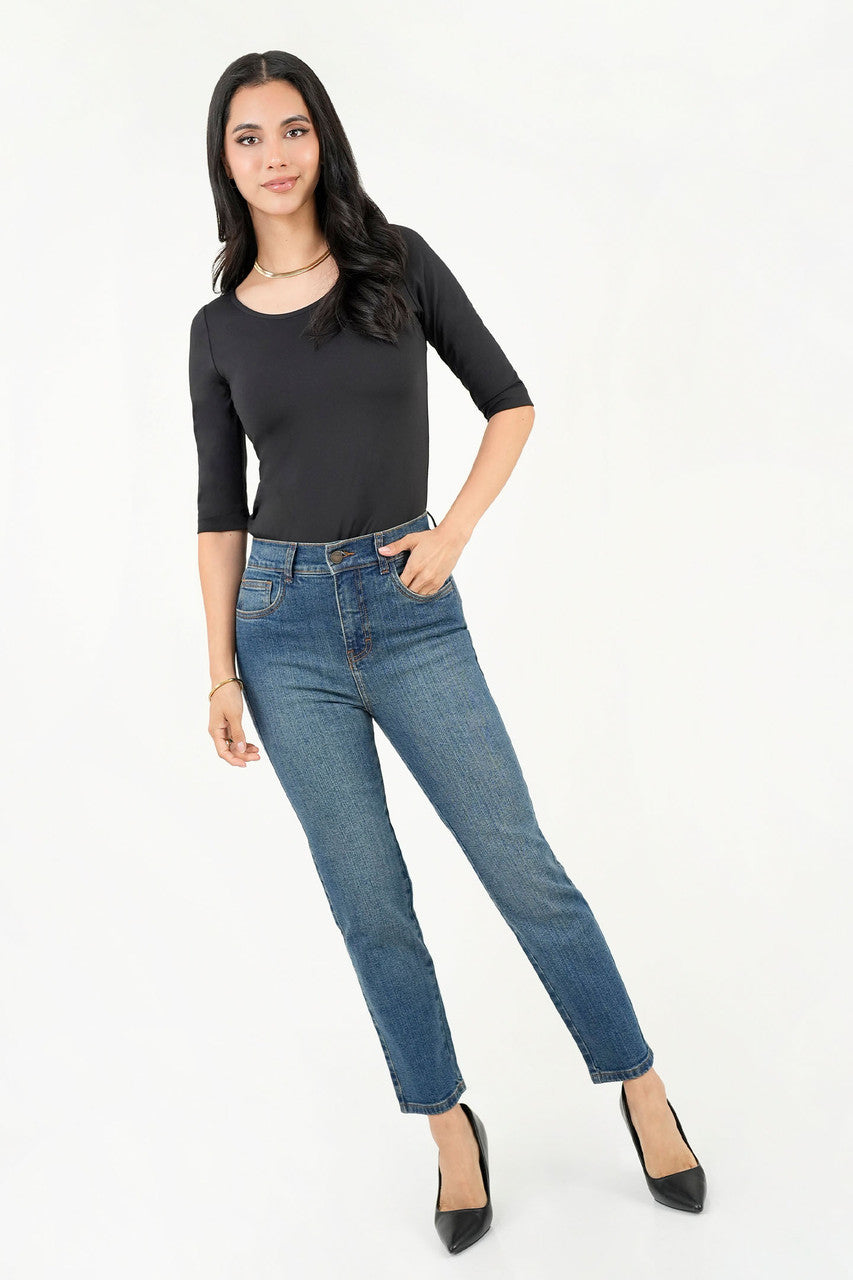 Pantalón Mom Denim Confort