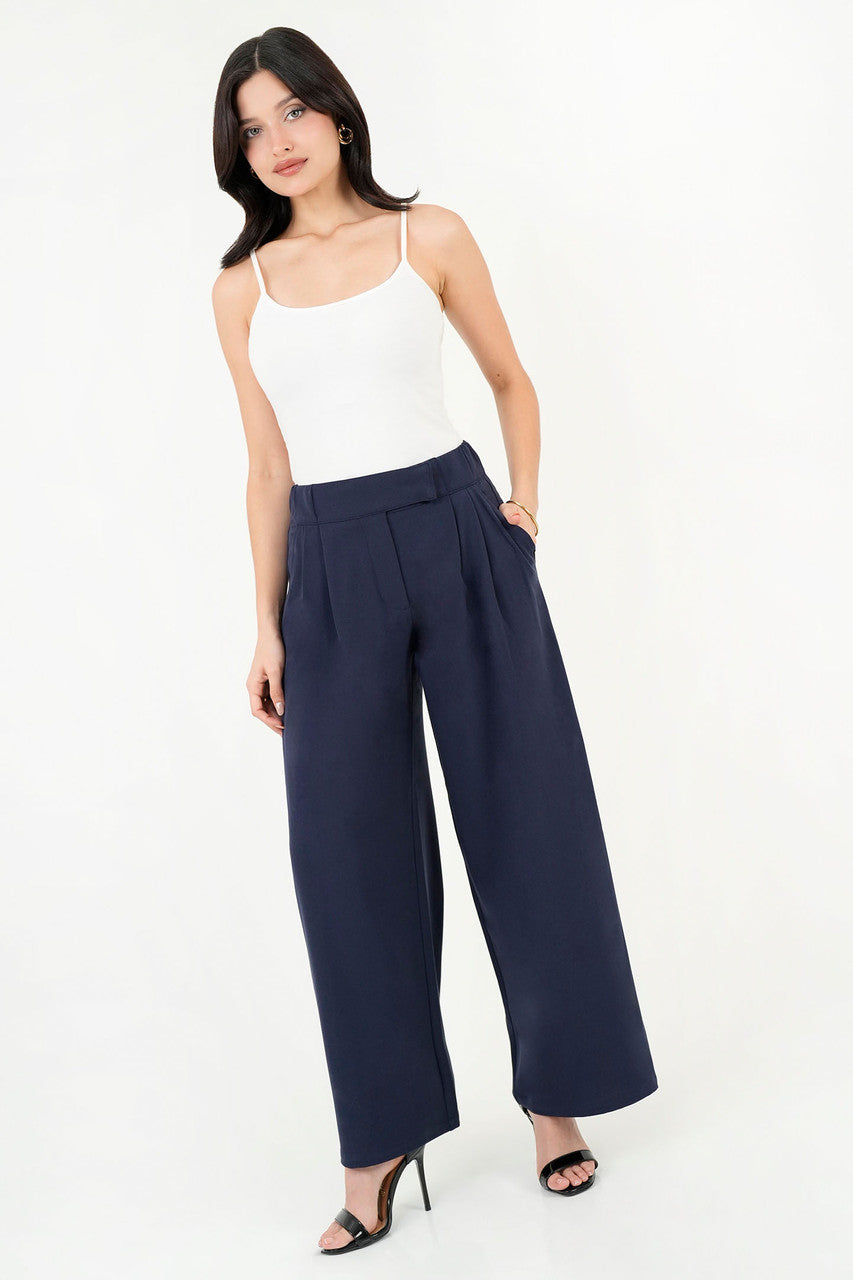 Pantalón de Vestir Tela Catania Rosse