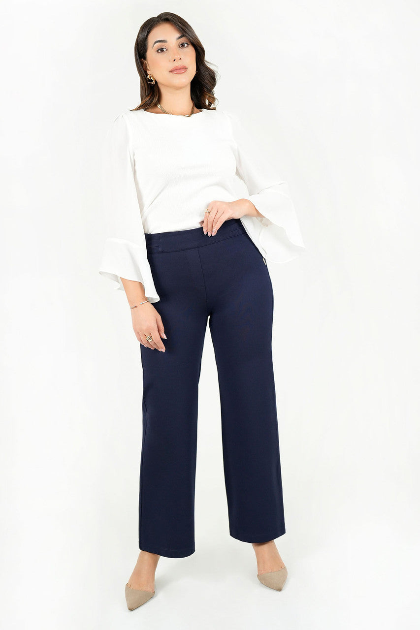 Pantalón de moda en tela Loma