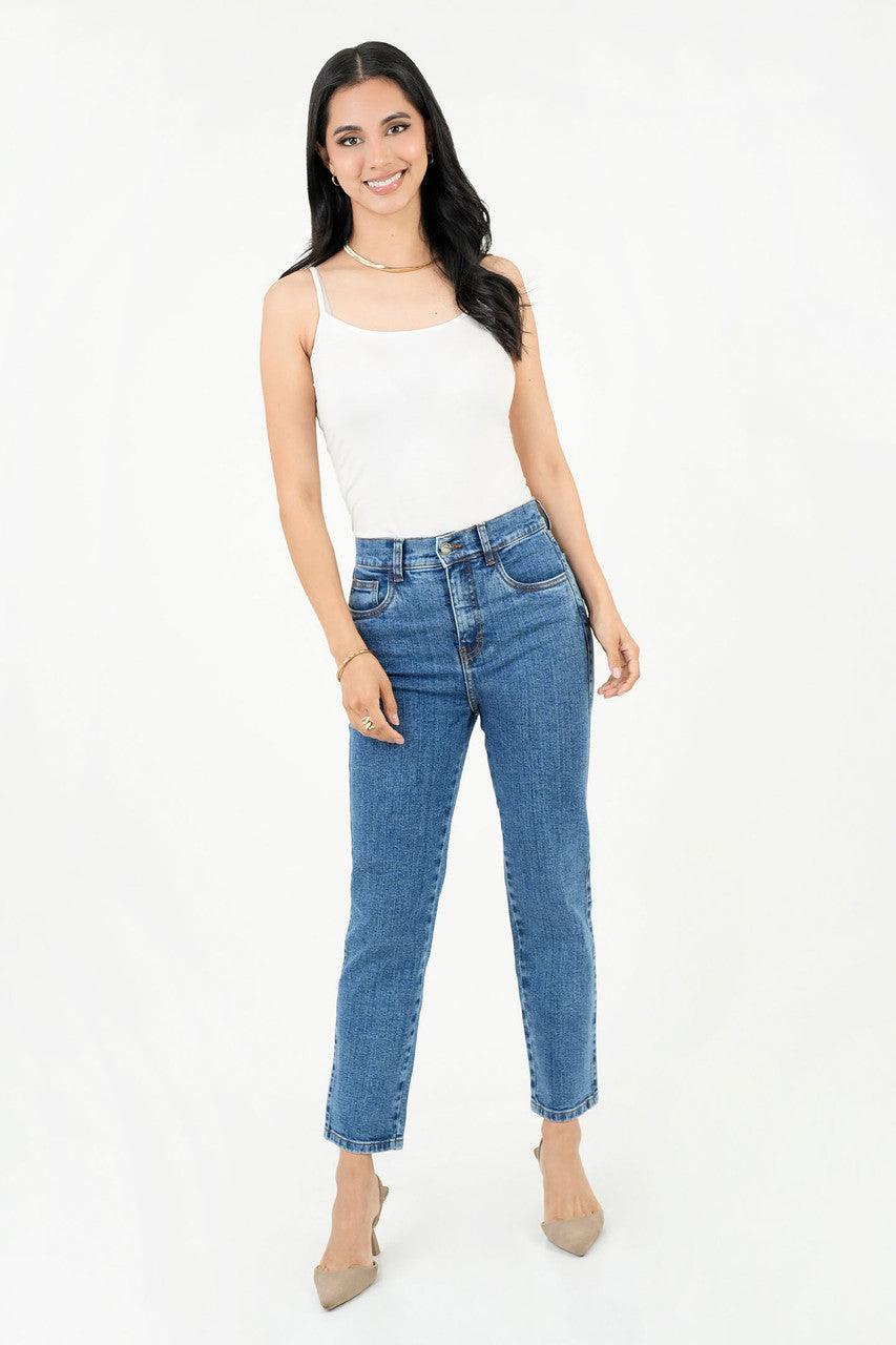 Pantalón Mom Denim Confort