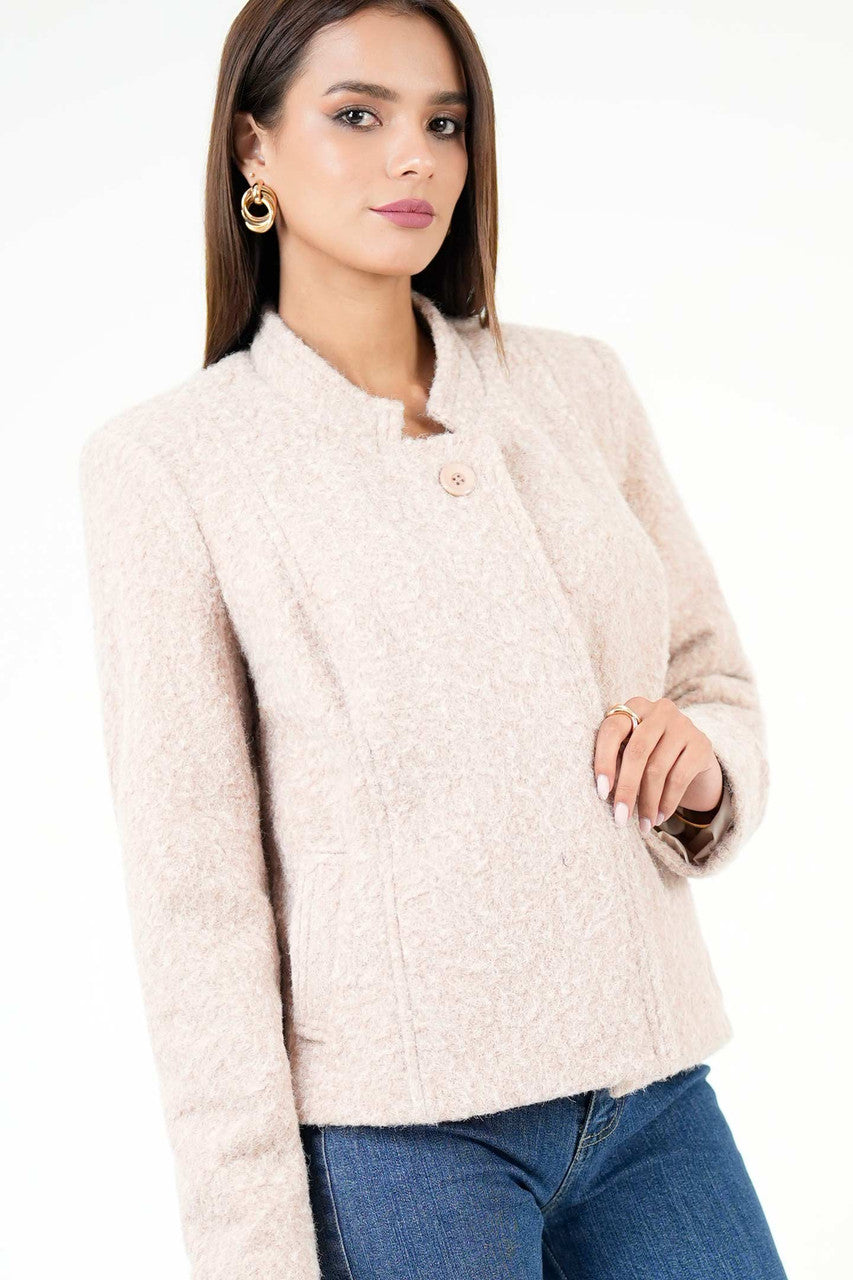 Chaqueta Manga Larga Paño Carnero