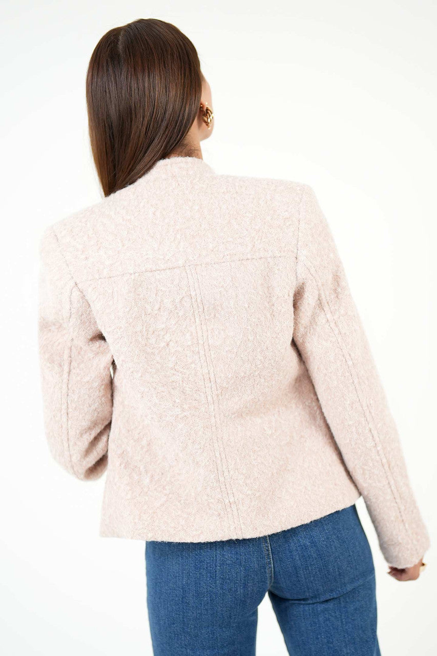 Chaqueta Manga Larga Paño Carnero