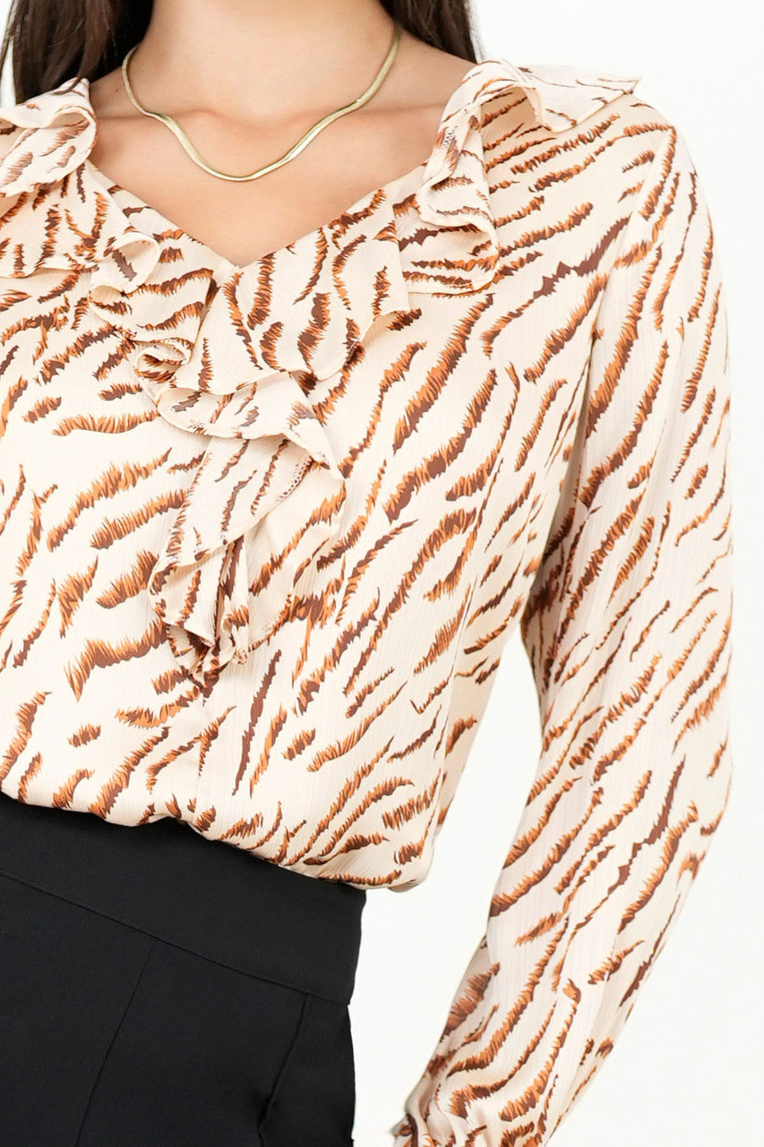 Blusa Manga Larga Estilo Boho