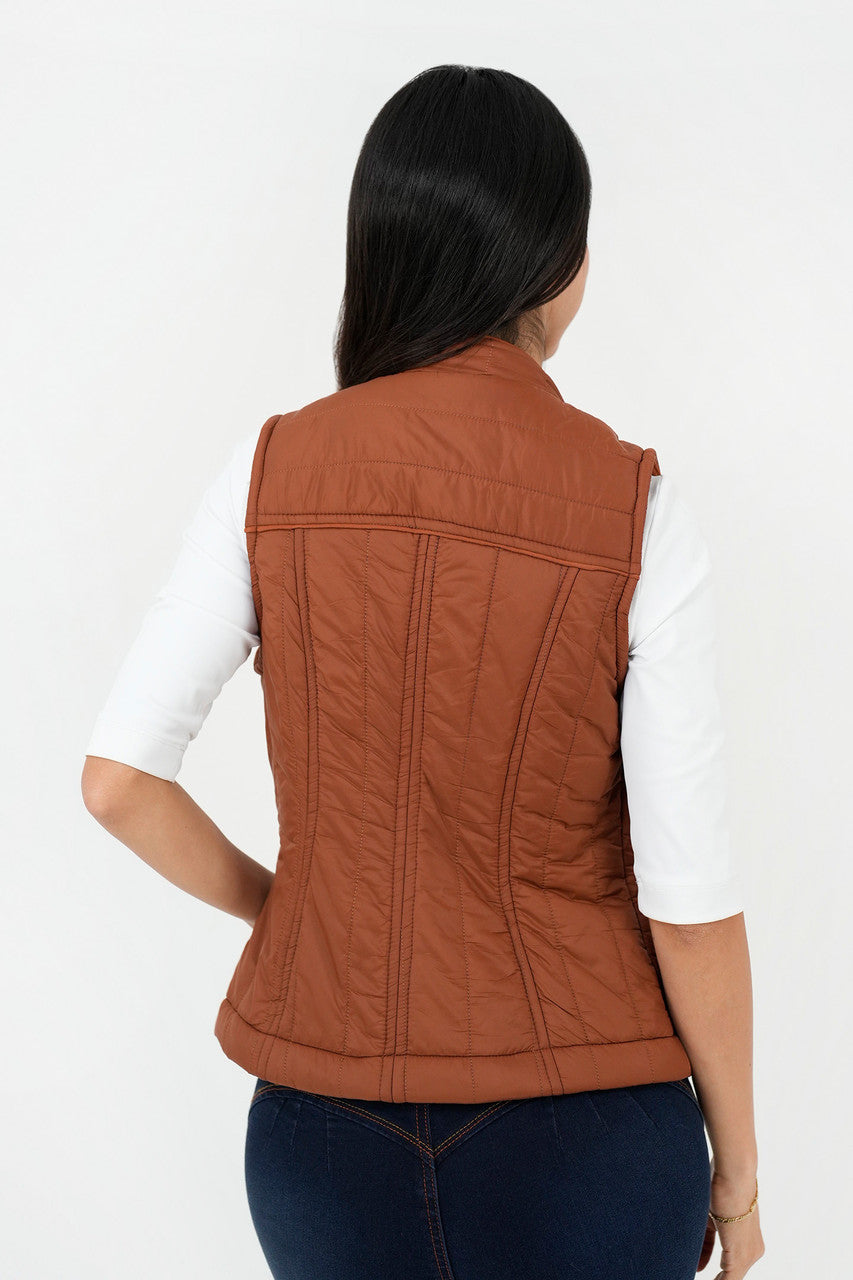 Chaleco acolchonado impermeable