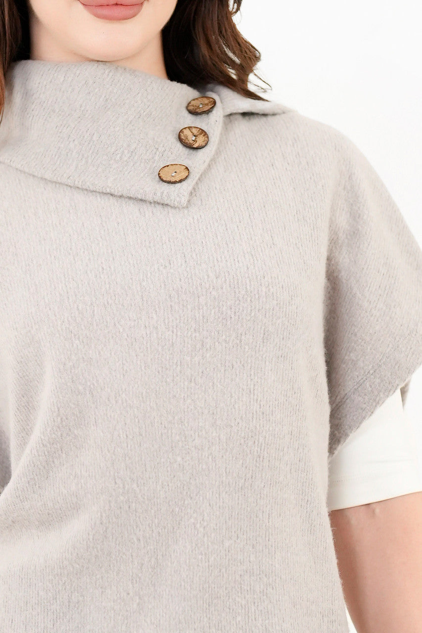 Poncho Cuello alto ancho