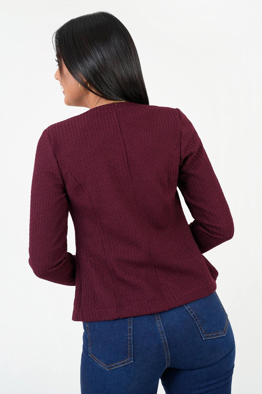 Chaqueta Corta Manga Larga Chompero