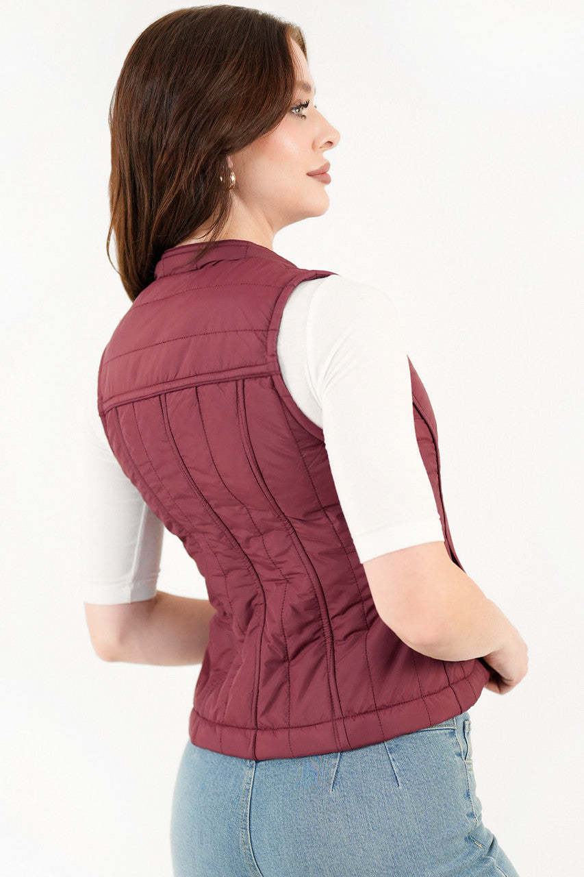 Chaleco acolchonado impermeable