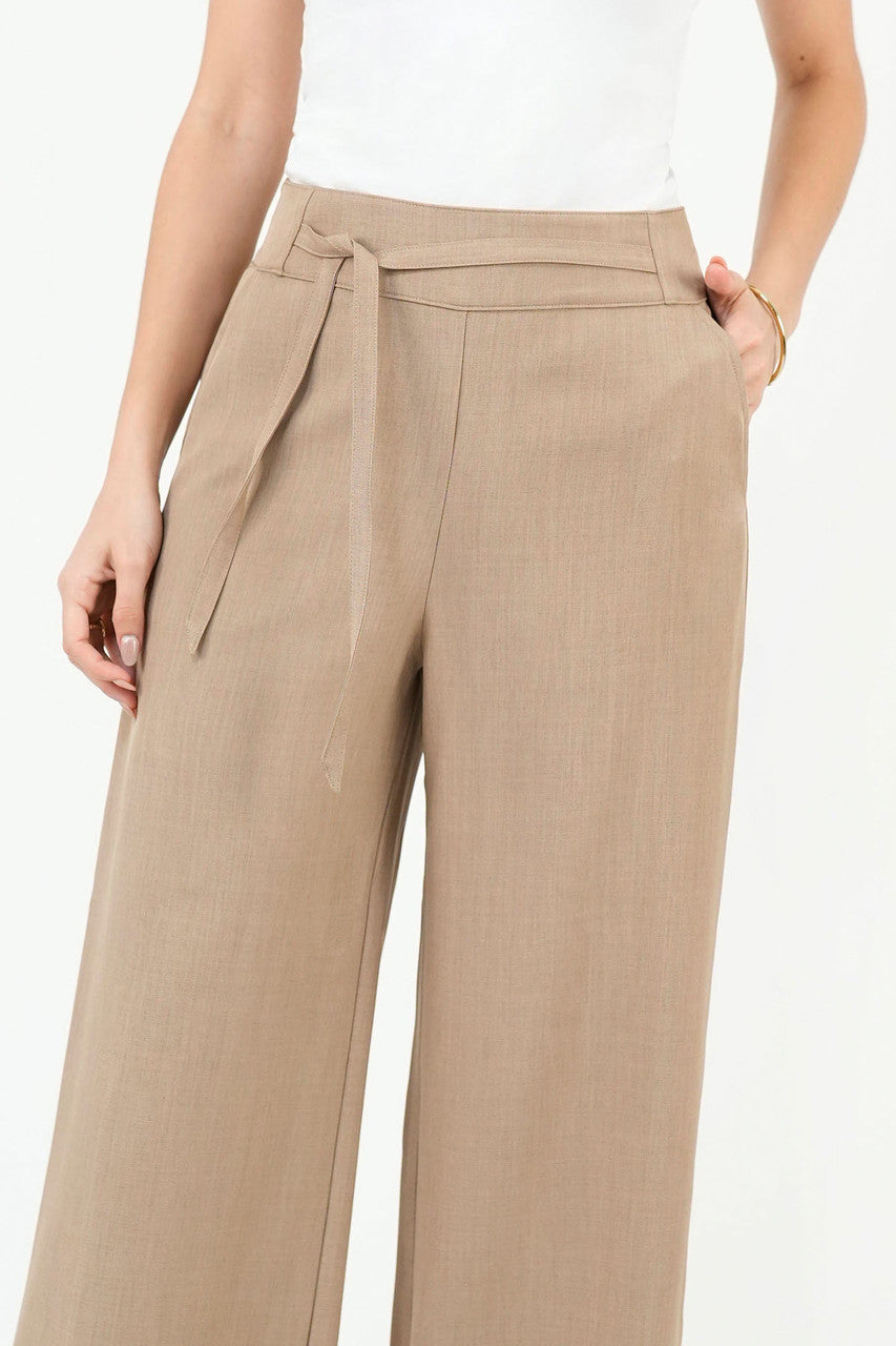 Pantalón Palazo con Lazo en Pretina