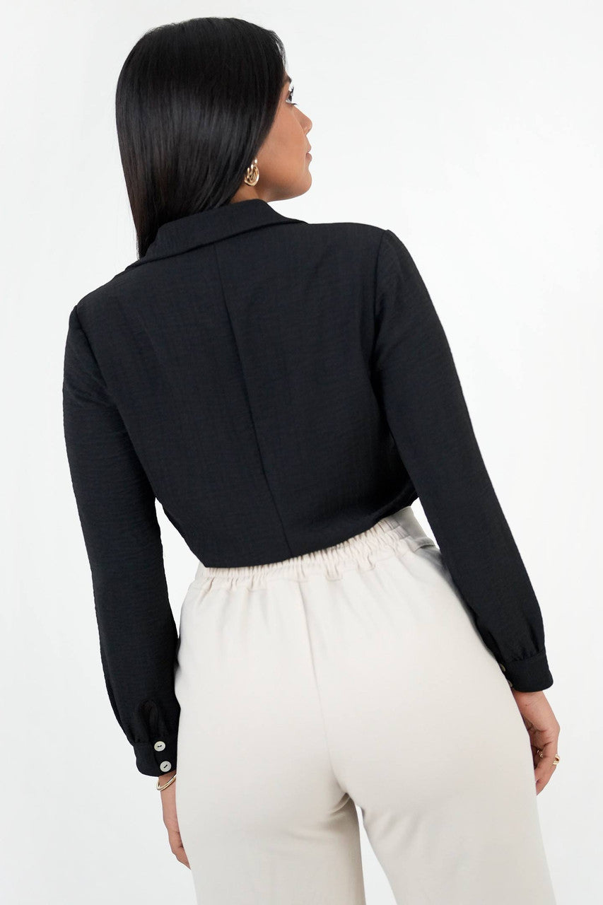 Blusa Vienna Chanel Manga Larga