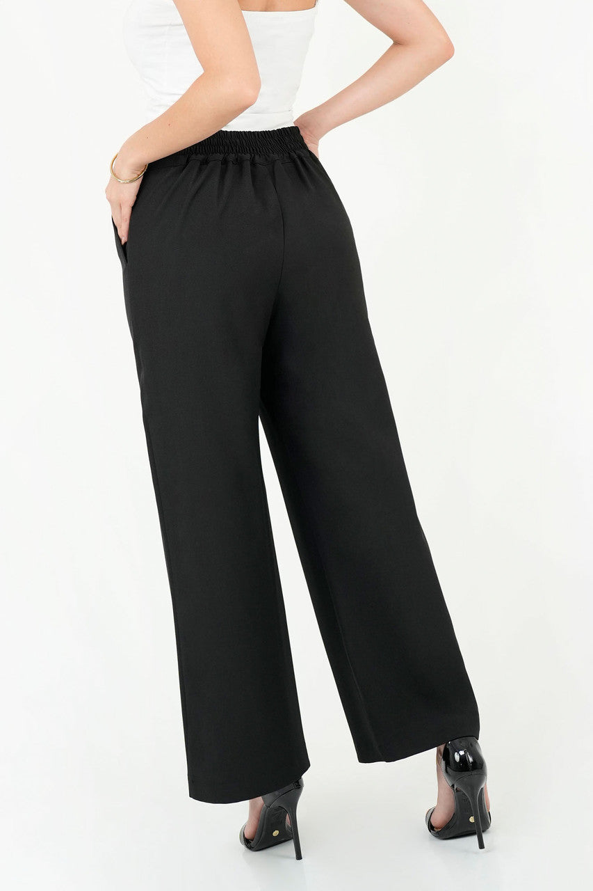 Pantalón Palazo con Lazo en Pretina