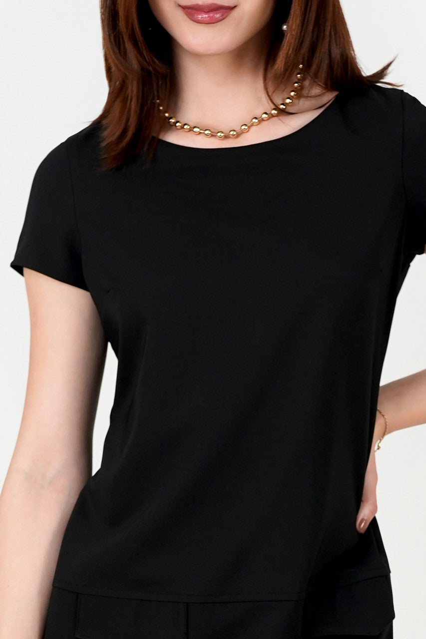 Vestido Rayón Escote Ojal con Tapitas