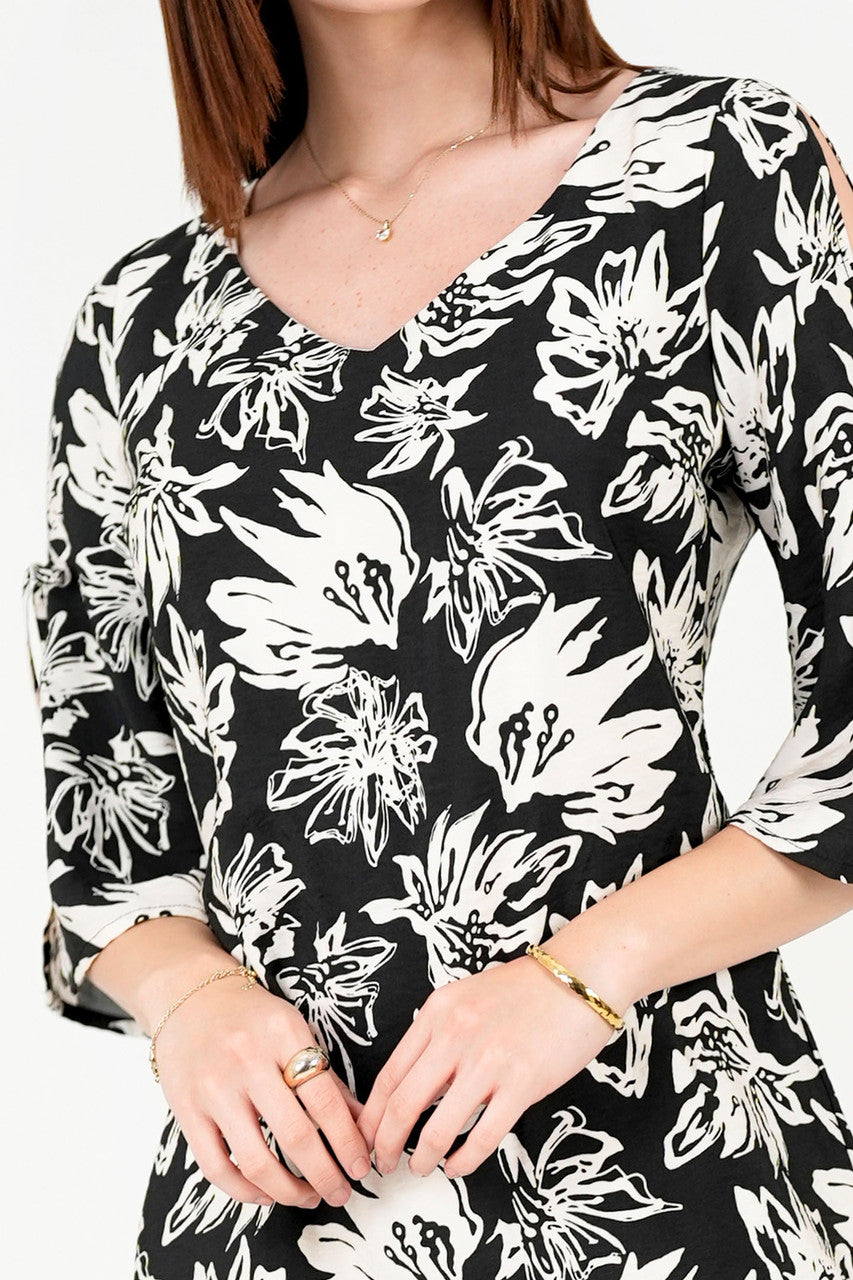 Vestido Seda Bali Escote V