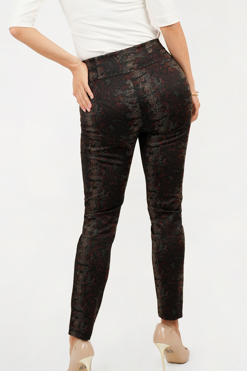 Pantalón de pretina ancha corte moderno