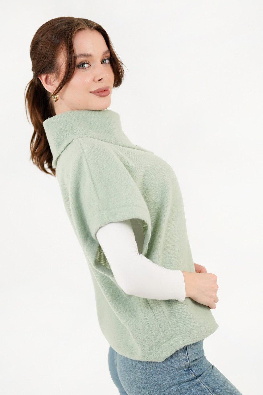 Poncho Cuello alto ancho