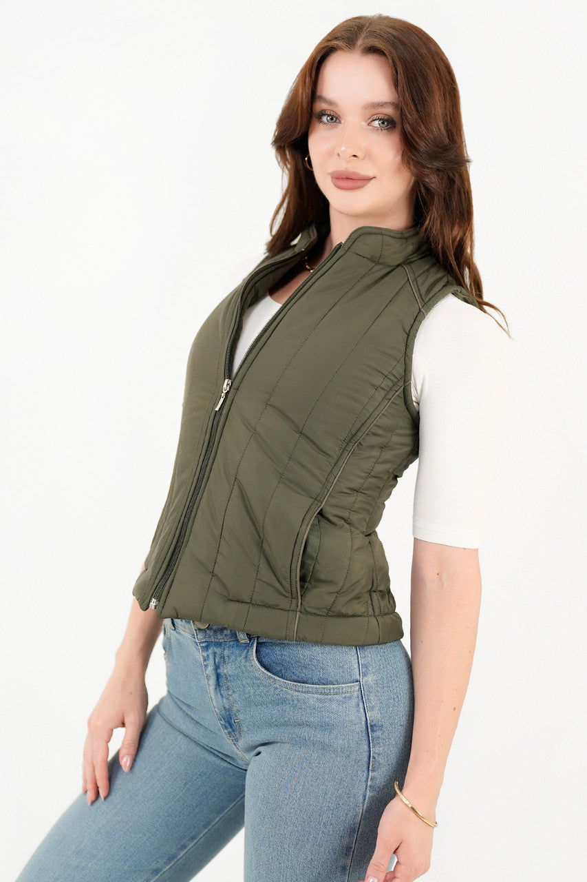 Chaleco acolchonado impermeable