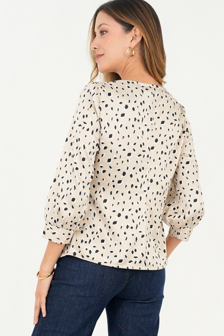 Blusa manga 3/4 clásico