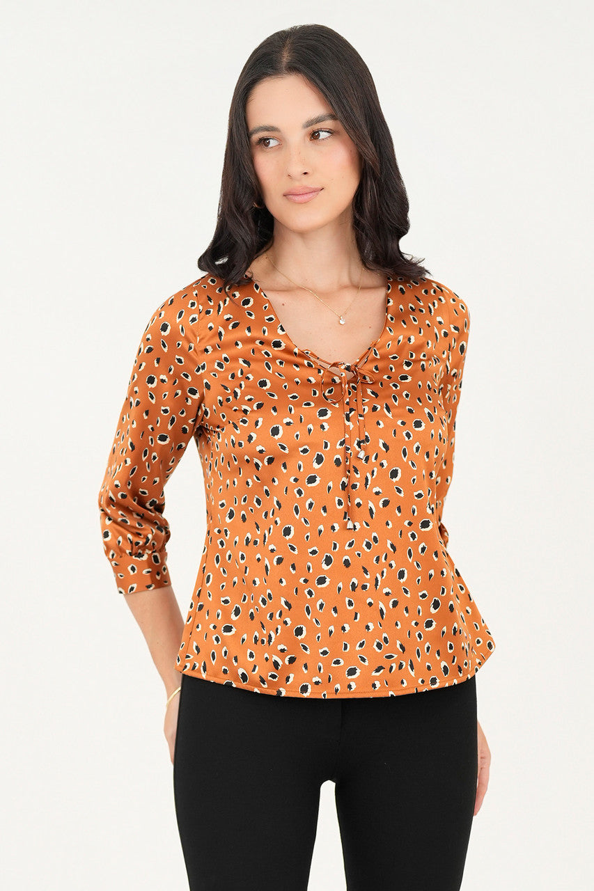 Blusa manga 3/4 clásico