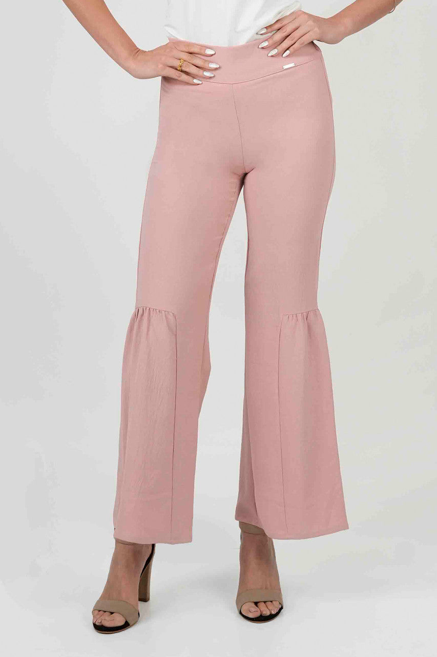 Pantalón Palazo Bengalina Crepé Vienna con Recogido
