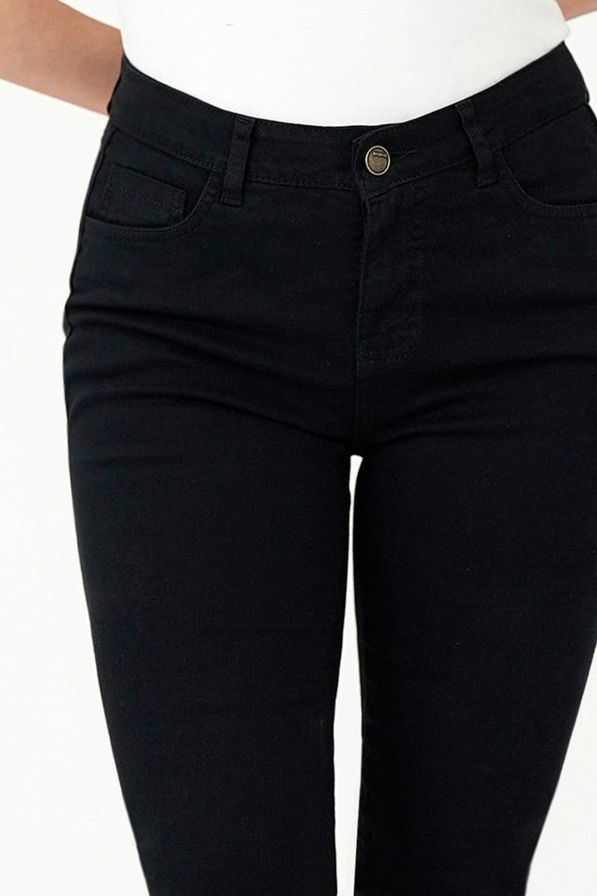 Pantalón Clásico con Pretina de Botón