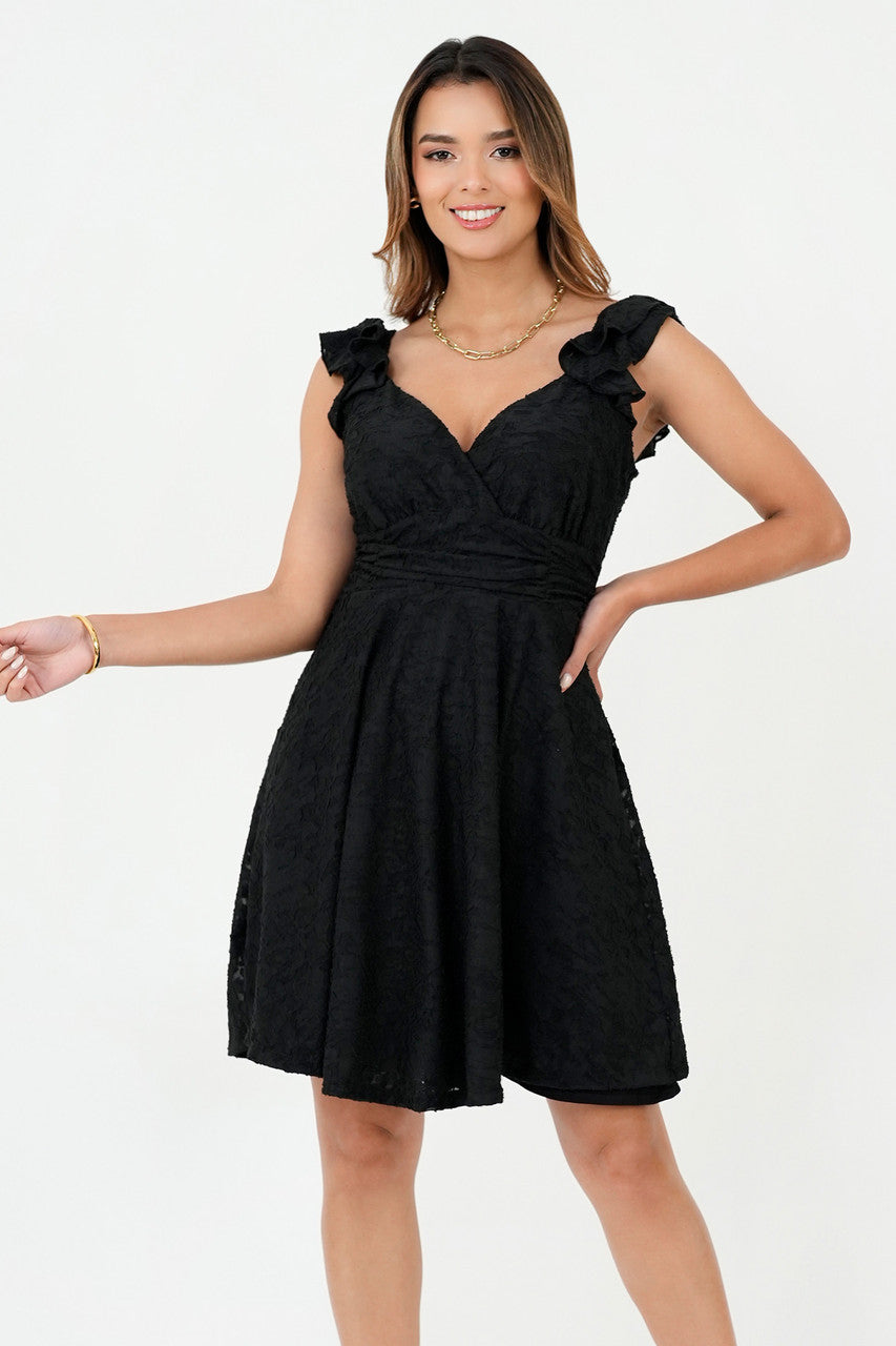 Vestido Corto Manga Alita