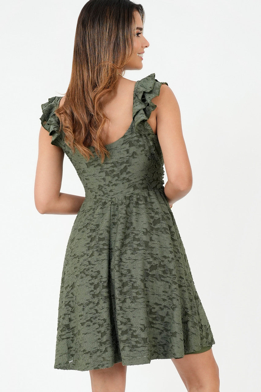 Vestido Corto Manga Alita