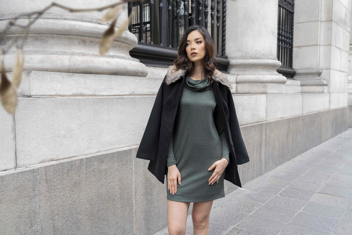 Minimalismo invernal: Cómo crear looks de moda con el color negro