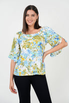 Blusa Manga 3/4 Elástico Cabezamanga BLU04048CRGTUQME