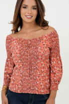 Blusa Manga 3/4 Escote Bote Delantero BLU05003SAVLACSM