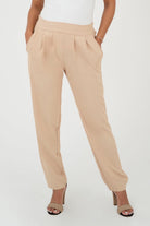 Pantalón Baggy Cintura Elástica PAN05082BGNBEISM