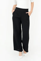 Pantalón Recto Moderno PAN06015BGNNEGSM