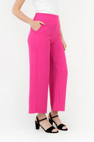 Pantalón Recto Moderno PAN06015BGNFUCSM