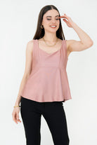 Top Lycra Escote Semi Corazón TOP06138LYSPRSSM