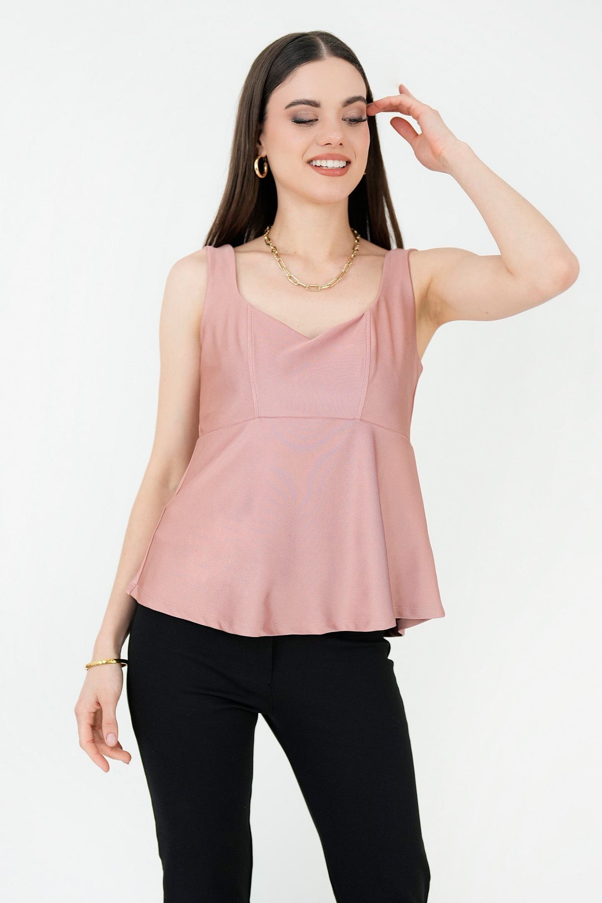 Top Lycra Escote Semi Corazón TOP06138LYSPRSSM
