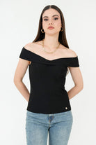 Top off shoulder TOP06147STONEGLA