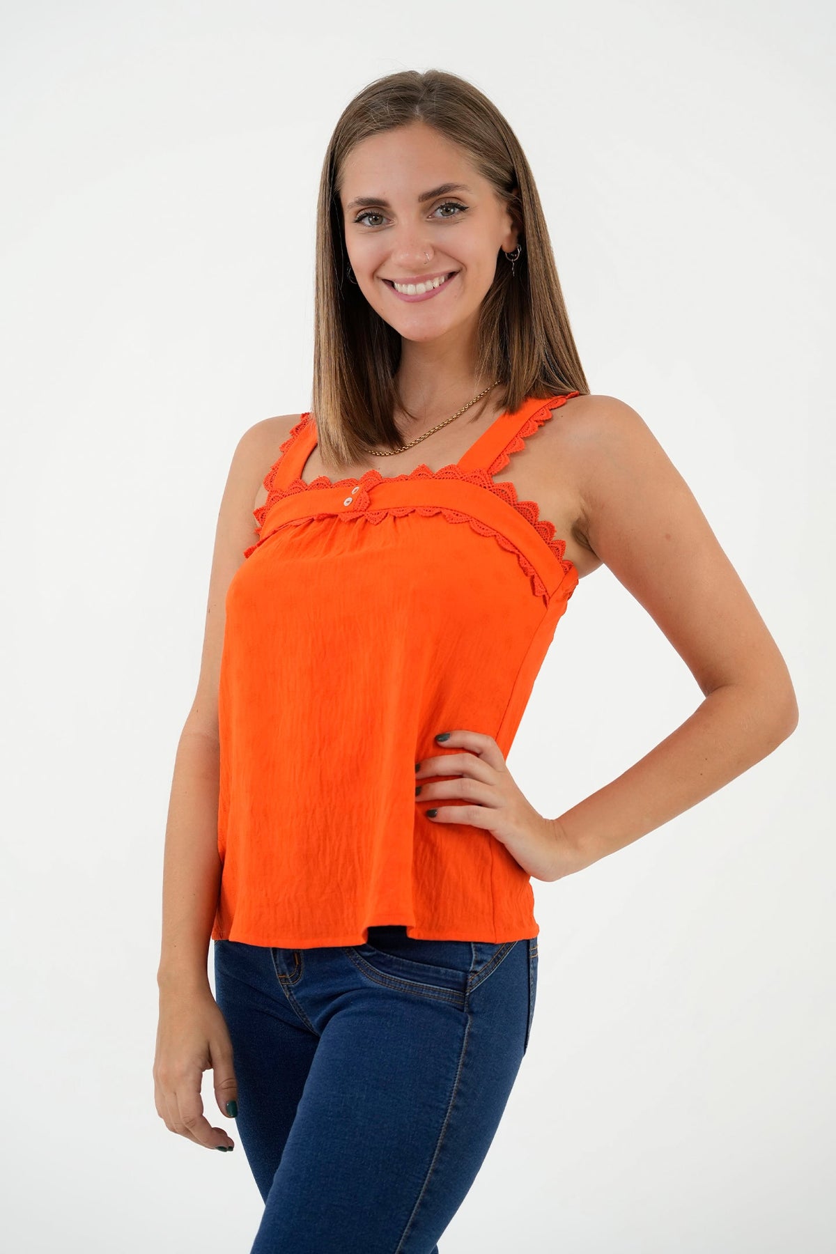 Top Tiras Anchas Bolillo Ondulado TOP04159VIETMTLA