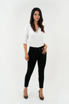 Pantalón Básico Pretina Ancha PAN05128DRINEG28