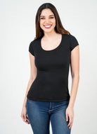 Polo Manga Corta Básico Cuello Redondo POL02151FULNEGME