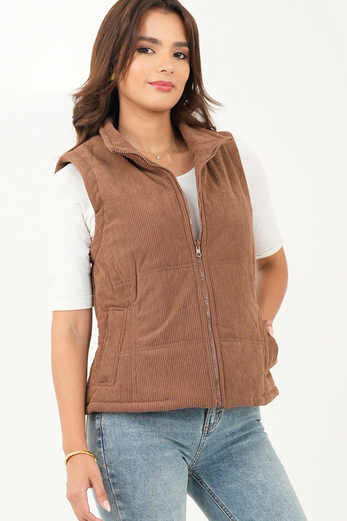 Chaleco corto acolchado CHL07089CDYCHOME