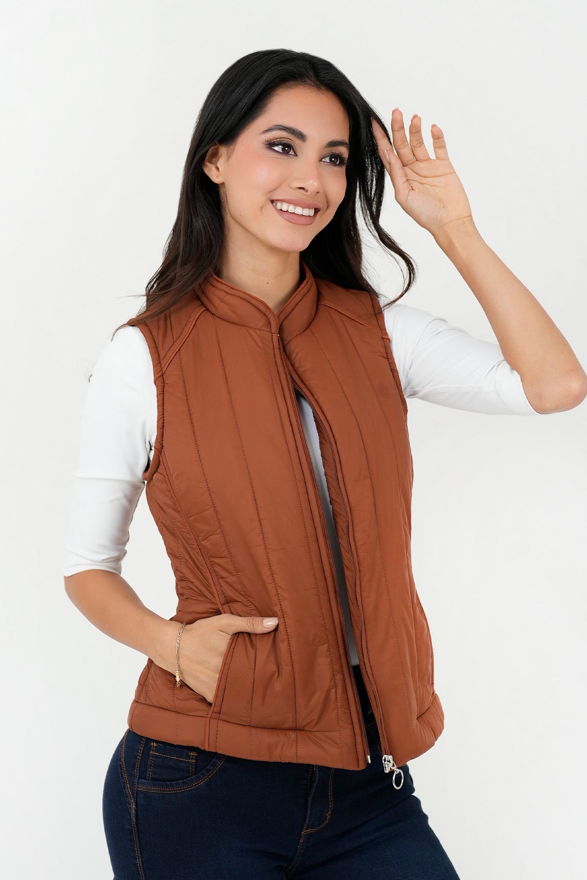 Chaleco acolchonado impermeable CHL07011IADCHOSM