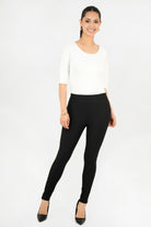 Leggins Moda detalle de bastitas en pretina LEG07140LMANEGLA