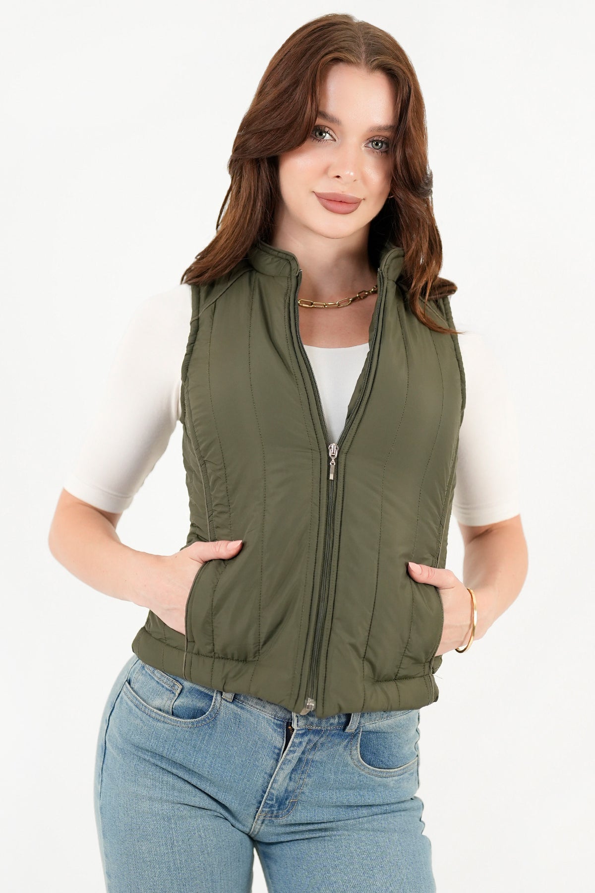 Chaleco acolchonado impermeable CHL07011IADVMLLA
