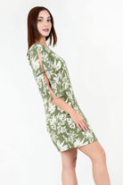Vestido Seda Bali Escote V VTD08005SDAVOVLA