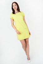 Vestido Rayón Escote Ojal con Tapitas VTD08132CDJVDLLA