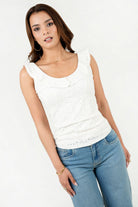 Polo Jersey Labrado con Ruffle POL08181JFIHDDME