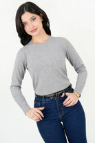 Chompa Cuello Redondo Hilo Viscosa CHO09147HVZMLGMS
