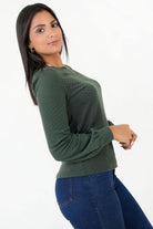Polo Manga Larga Lana con Escote Ojal POL09003CDJVBTLA